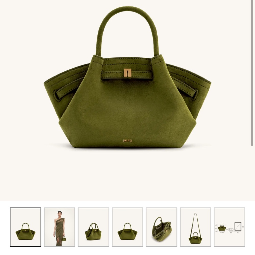 JW PEI Hana Mini Faux Suede Tote Bag